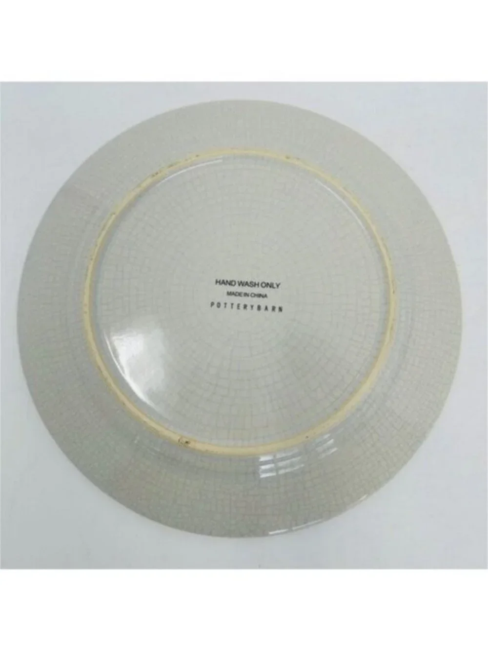 Pottery Barn marking crackled addition